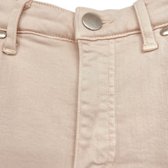SPANX Women's The Slim-X  Stretch Mid Rise Pale Pink Cropped Jeans W28" x L26.5" - Picture 7 of 12